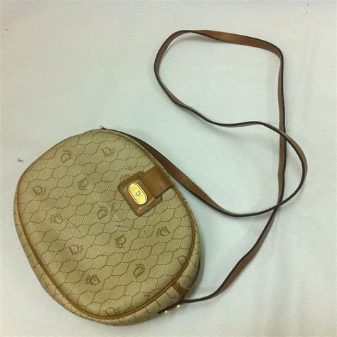 vintage dior white sling bag|Dior sling bag original.